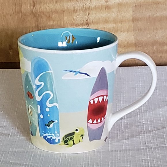 Starbucks Other - Starbucks Hawaii Coffee Mug Surfboards Turtle 2010